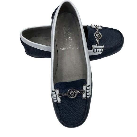 AEROSOLE‎ SHOES NUWLY WED LEATHER LOAFER 7.5M SHOES - Picture 6 of 9